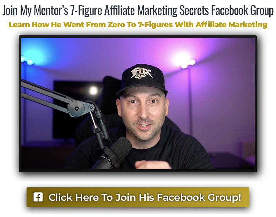 Join Zach's Free Private Facebook Group for free Affiliate Marketing training