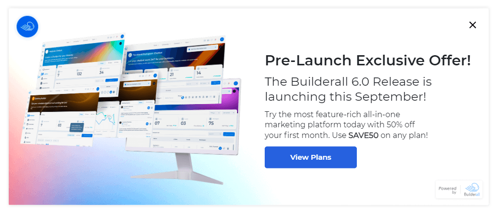 Builderall 6 Pre-Launch Offer