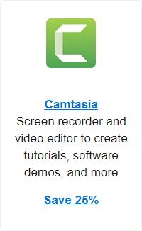 Techsmith Camtasia Discount