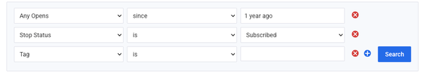 Aweber Segmenting Criteria