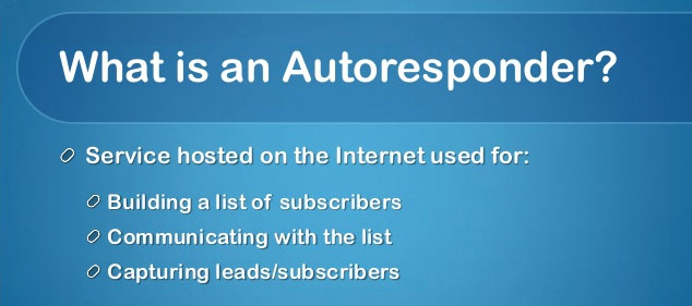 What Is An Autoresponder?