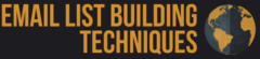 Email List Building Techniques Logo