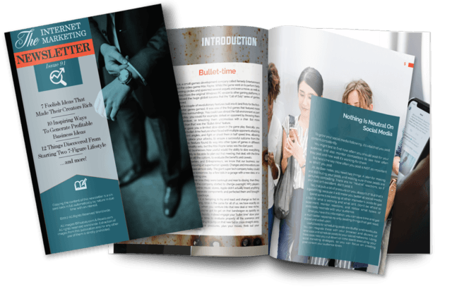 Internet Marketing Newsletter eMagazine - November 2018