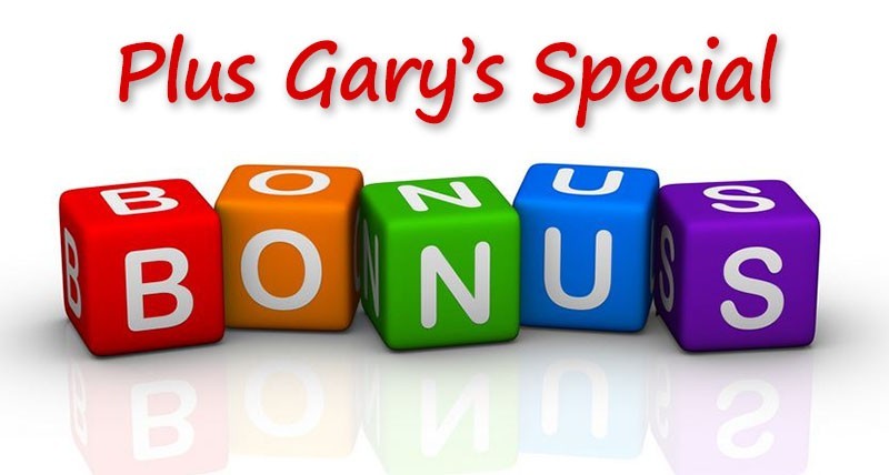 Gary's CB Passive Income Bonus Package