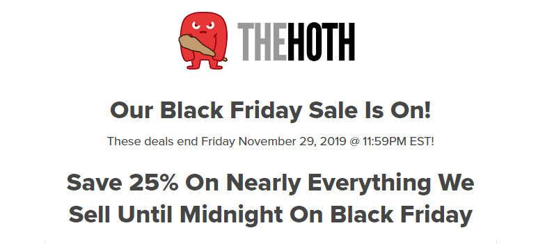 TheHoth Black Friday Deals