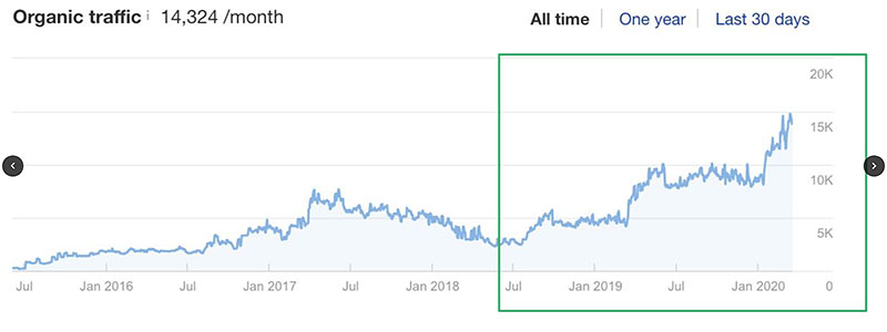 SEO Case Study 2 - Maximizing Traffic In Localized Searches (Grey Niche)