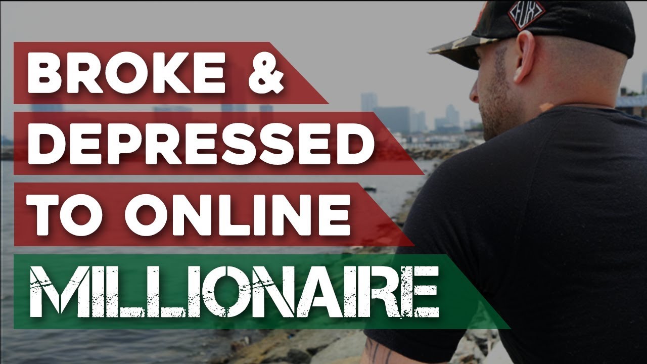 Broke And Depressed To Online Millionaire - The Zach Crawford Story