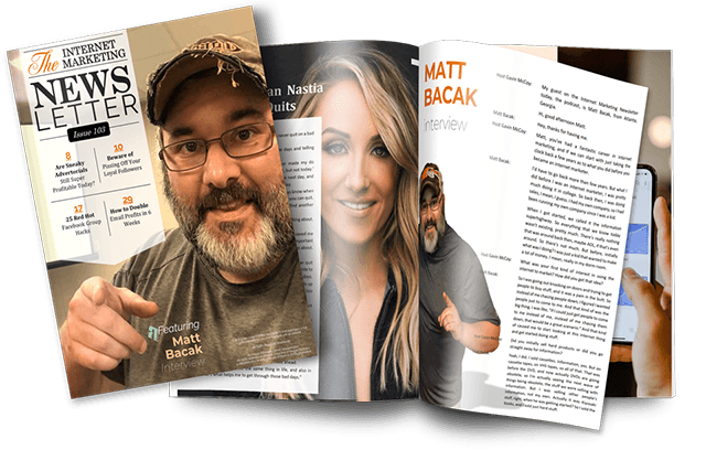 Issue #103 of The Internet Marketing Newsletter