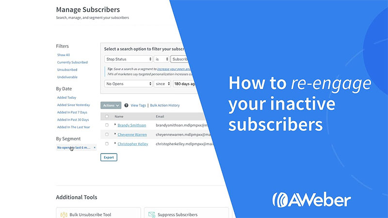 How To Re-Engage Your Inactive Subscribers