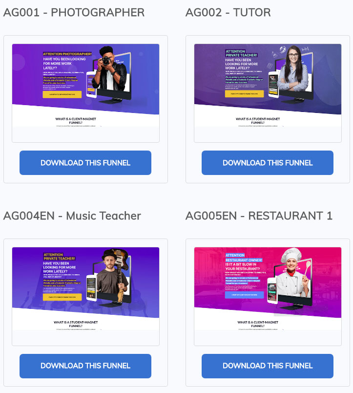 Builderall 4 Agency Funnels