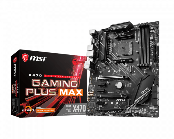 MSI X470 Gaming Plus MAX motherboard