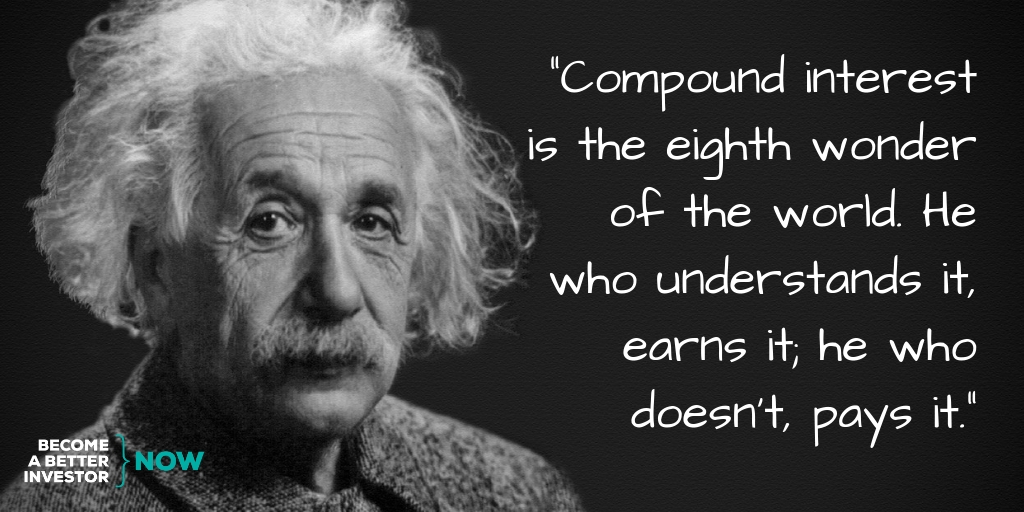 Einstein Compound Interst Quote