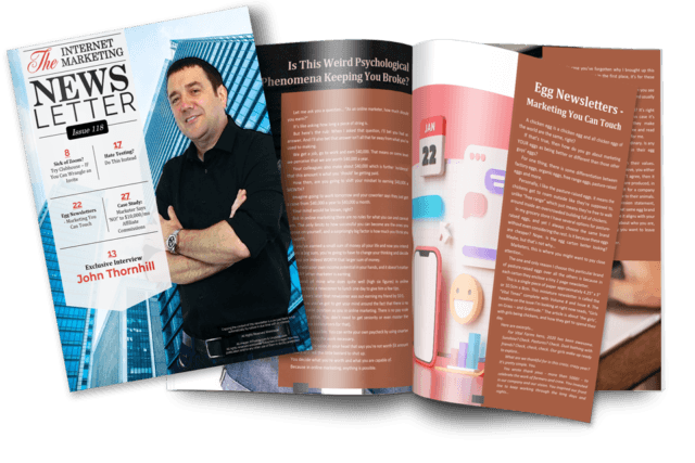 Internet Marketing Newsletter Issue 118