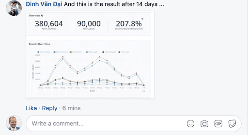 UpViral Testimonial 2