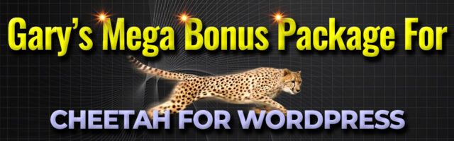 Mega Bonus Package For Cheetah for WordPress 960