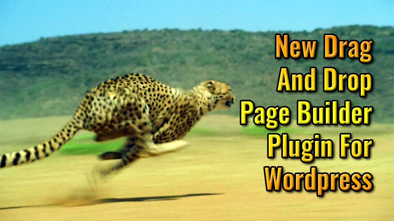 New Drag And Drop Page Builder Plugin For WordPress