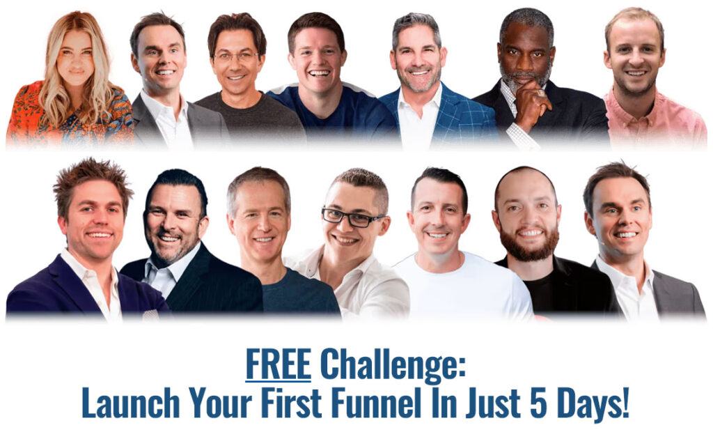 FREE Challenge - Launch Your First Funnel In Just 5 Days!
