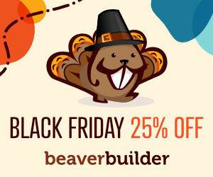 BeaverBuilder Black Friday Sale
