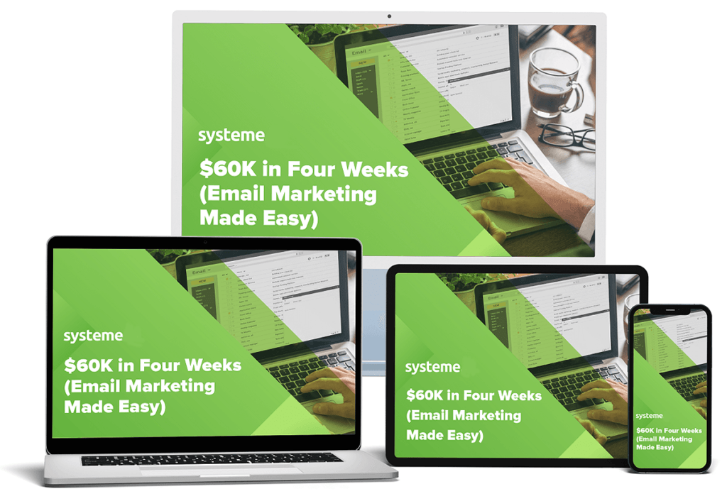 60K in 4 Weeks: Email Marketing Made Easy course