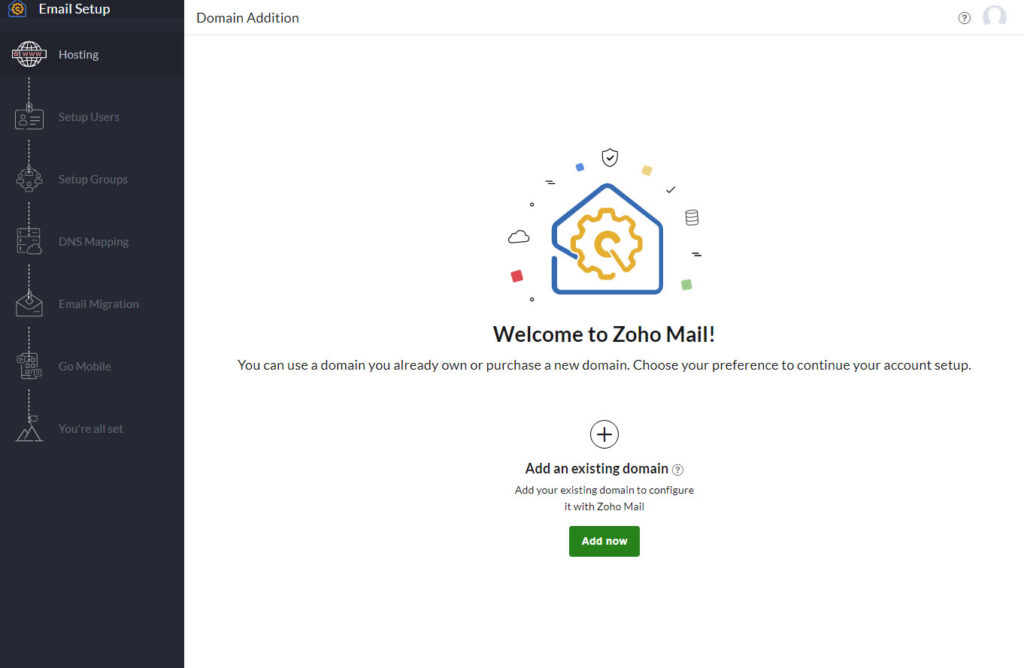 Zoho Welcome To Zoho Mail