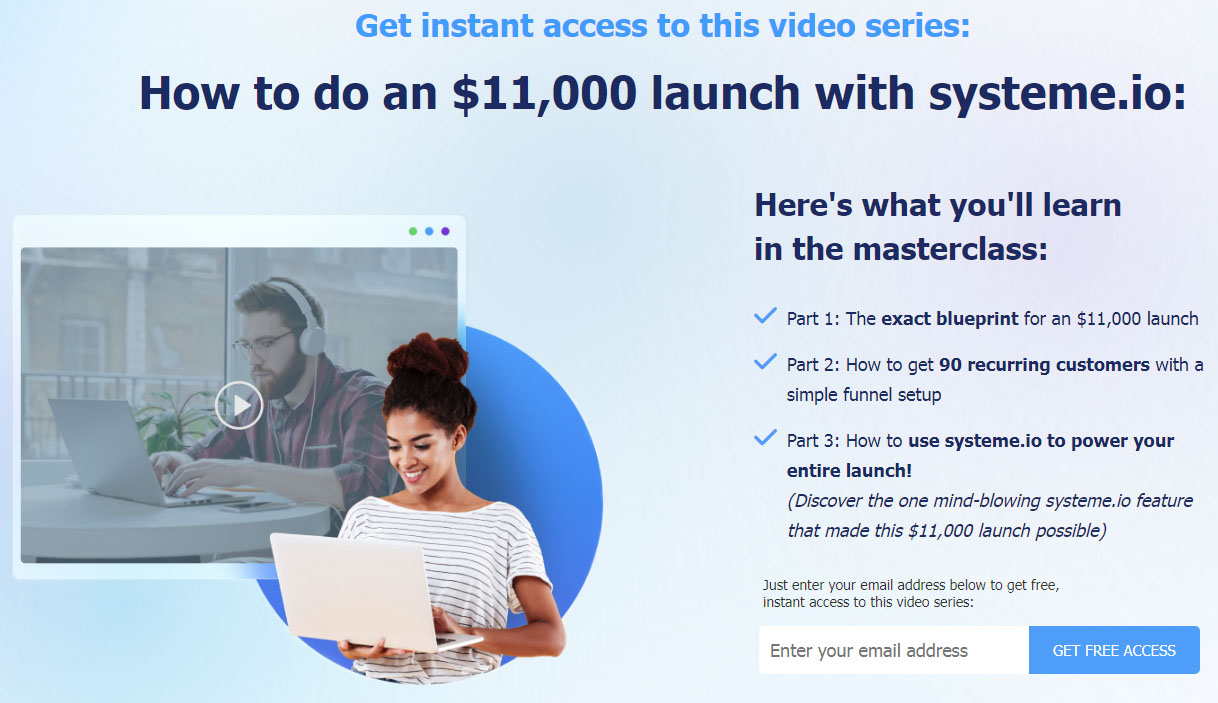 How To Do An $11,000 Launch With Systeme