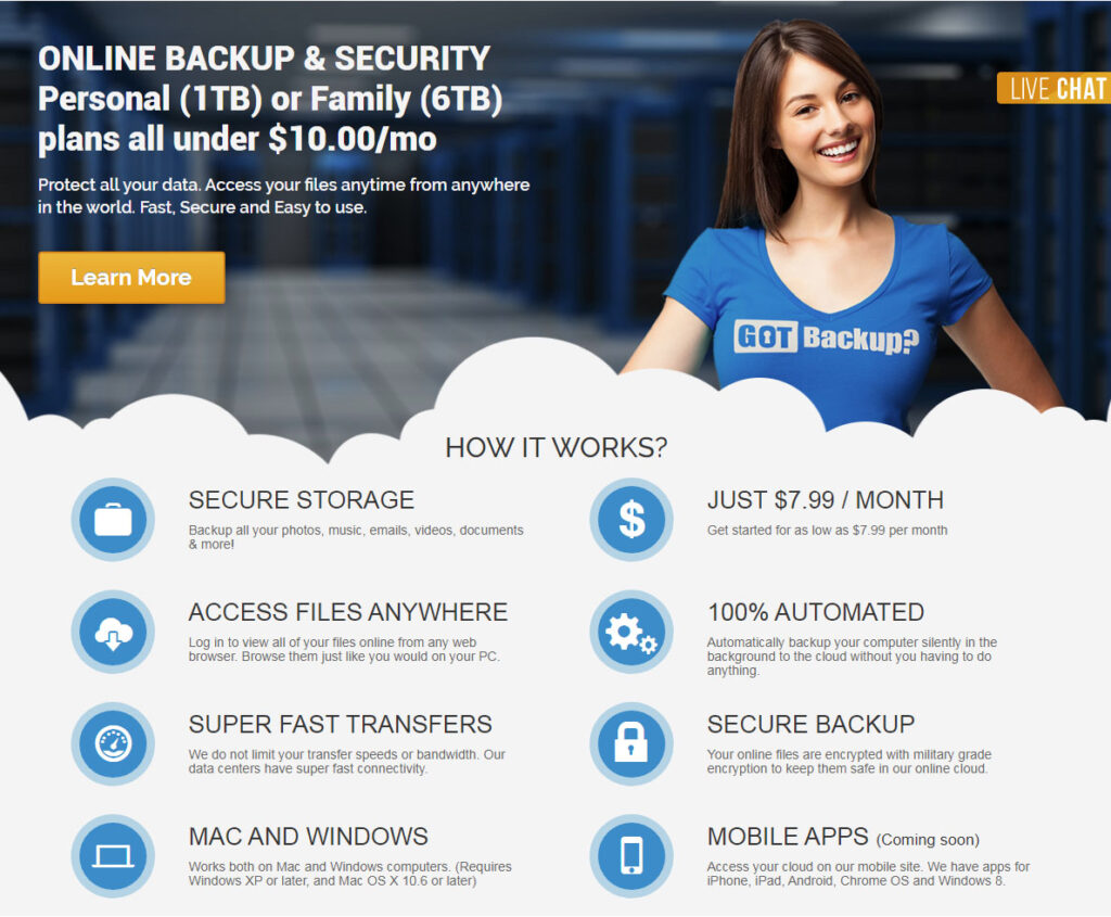 GotBackup Online Backups And Security