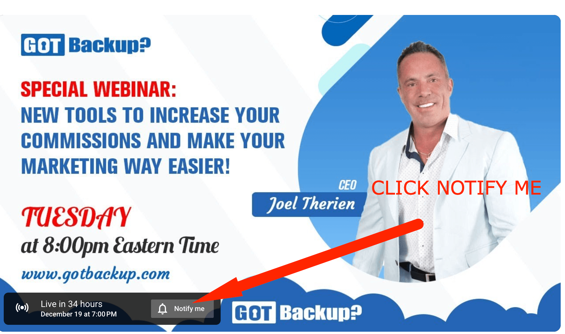 GotBackup Webinar December 20 2023