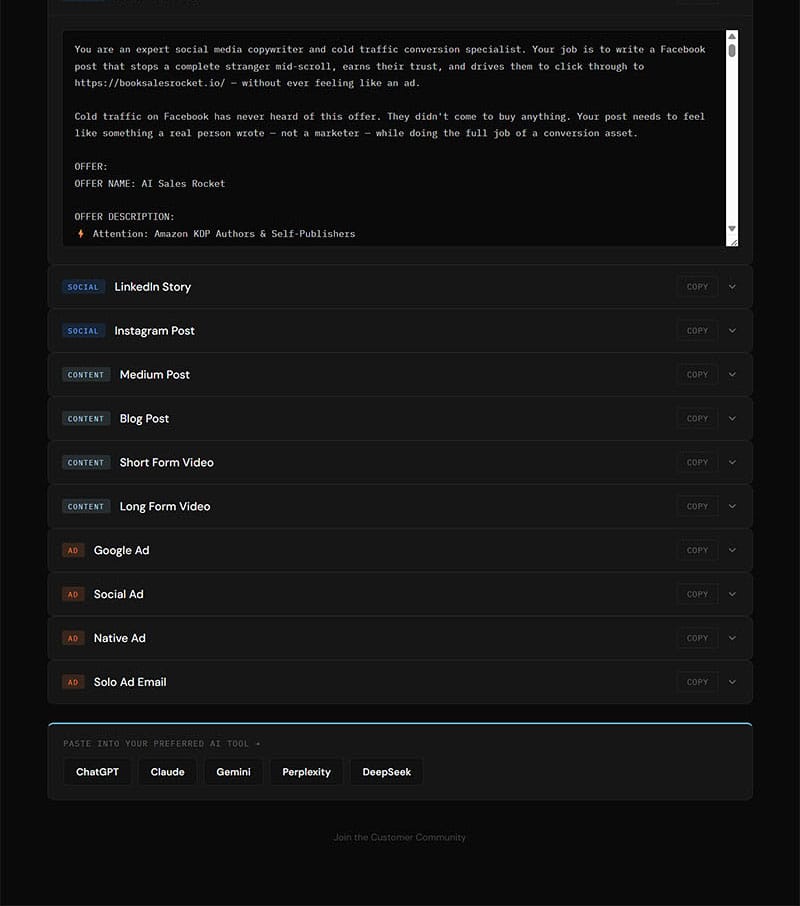 ICE Cold Traffic Example