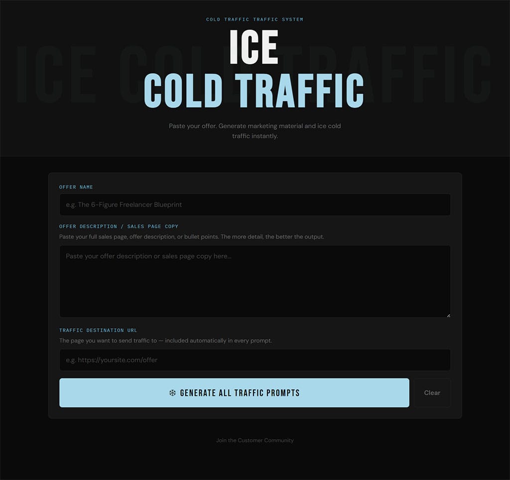 Ice Cold Traffic Screenshot
