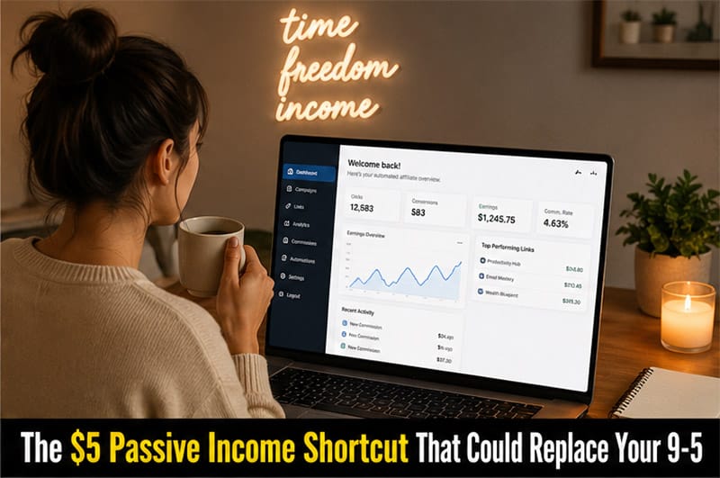 The $5 Passive Income Shortcut That Could Replace Your 9-5