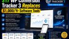 $17 WP Conversion Tracker 3 Replaces $1000/Yr Software Tools